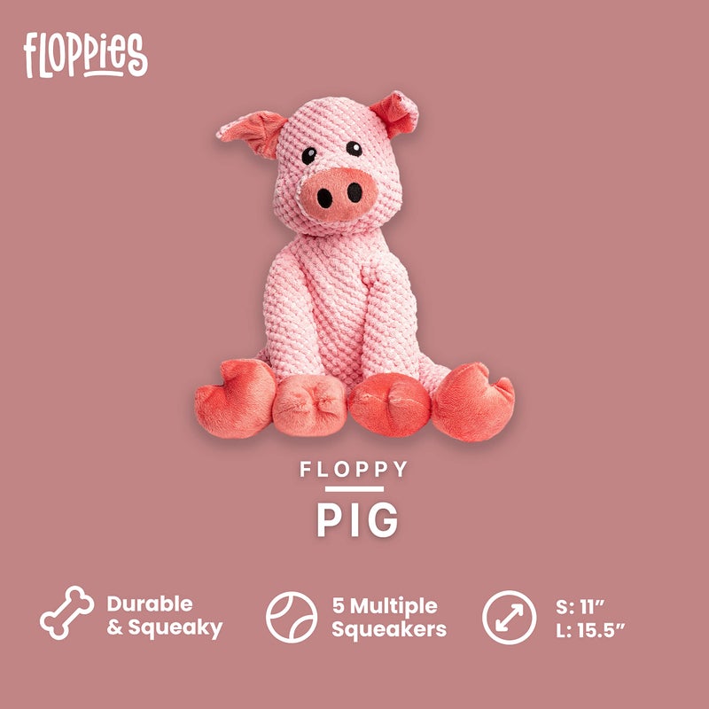 fabdog, inc. Floppy Pig Dog Toys (Small), Large Breeds - Image 2
